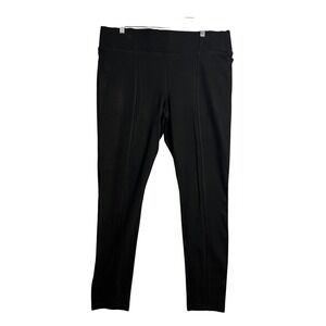 New Directions Black Miracle Ab-Shaper Leggings Plus Size 2X Shape Shifter NWT